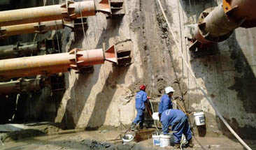 Drilling underground